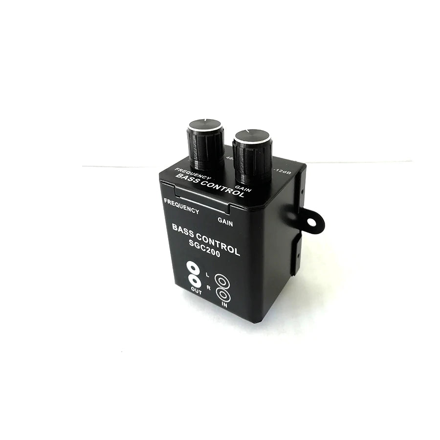 Car RCA Remote Level Amplifier Subwoofer Equalizer Crossover Bass Controller Kit