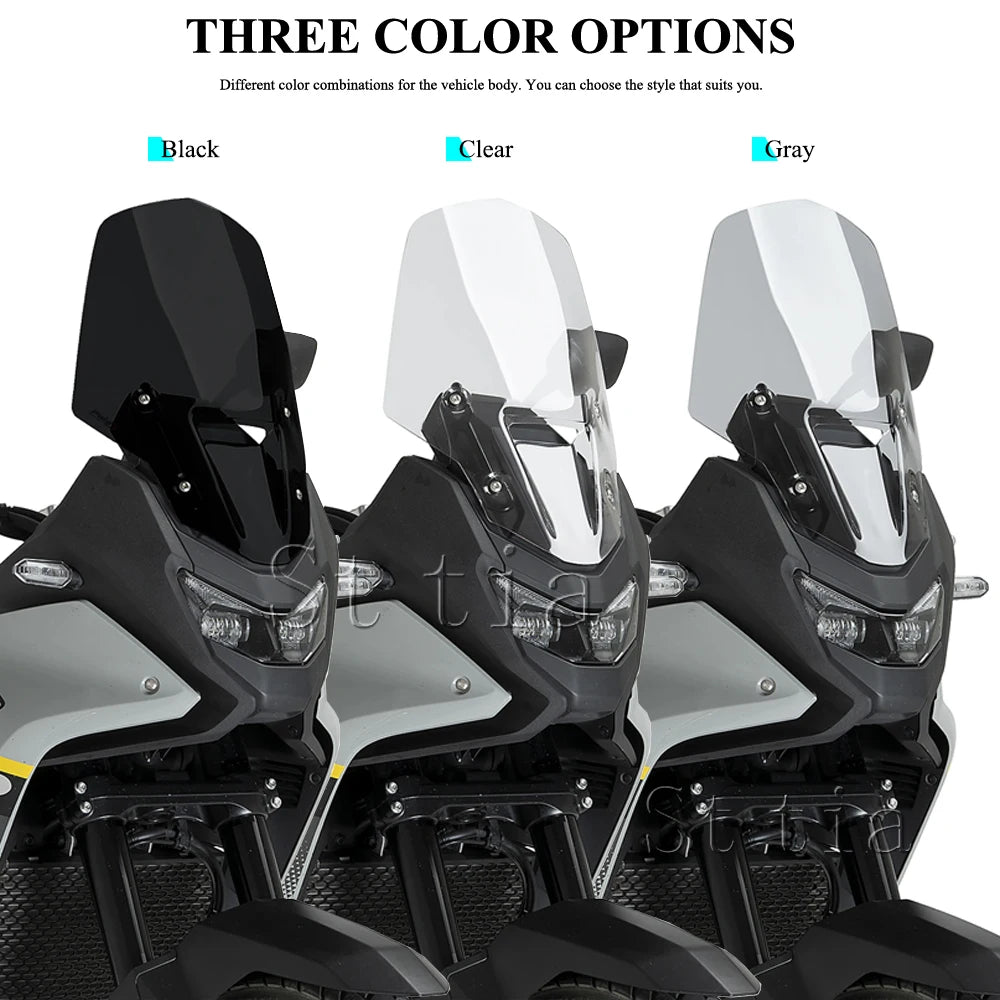 Sport Windscreen Viser For Honda XL750 Transalp 2025 2026 Windshield Spoiler Front Wind Shield S - Automotive LED Light
