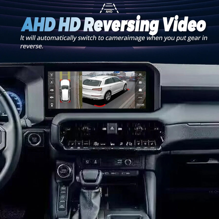 12.3" Android Screen For Toyota Prado LC250 2023 2024 Multimedia Video Player Car Radio Au