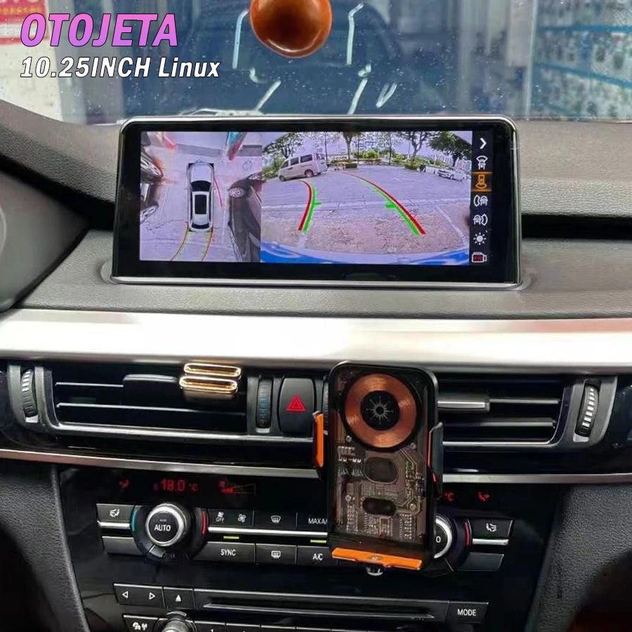 10.25inch Carplay For BMW X5 f15 X6 F16 2014-2017 Android Auto Screen Car Video Vi Link Re