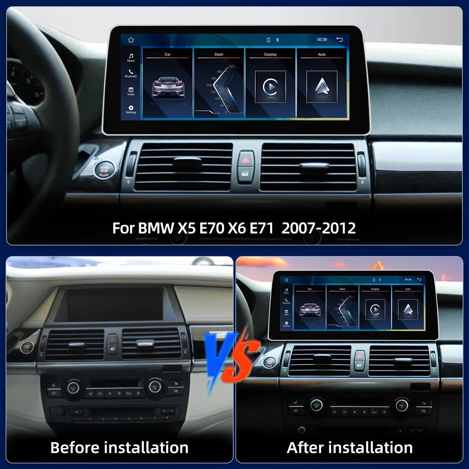 LED Interior Light Kit for BMW E70 X5 - Canbus Error-Free Interior Bulbs