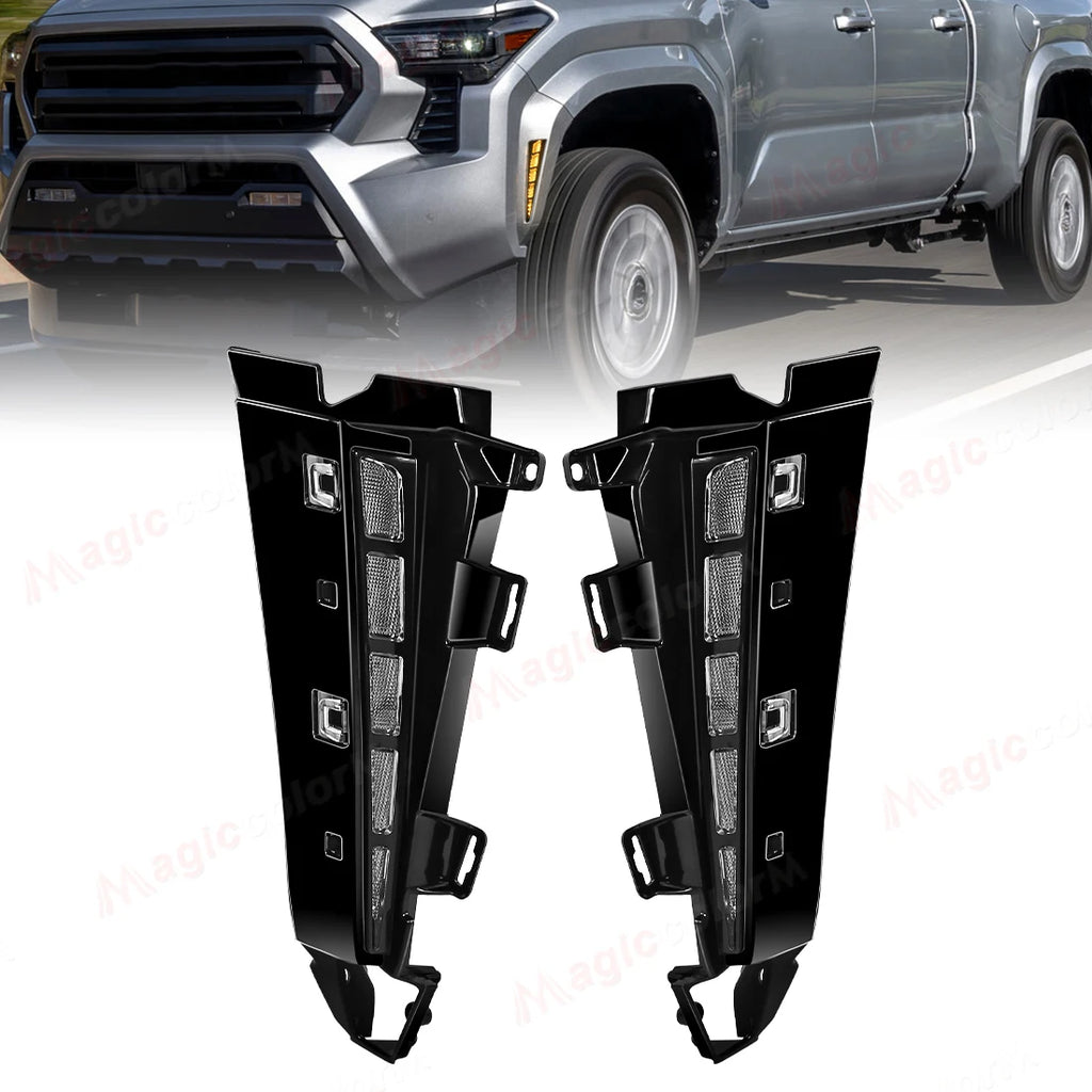 LED Front Wheel Arches Side Marker Light For Toyota Tacoma 2024 2025 2026 Front Fender Run | AUTOKITSHOP