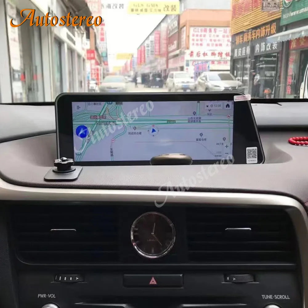 Android 13 Screen Carplay System Qualcom For Lexus RX350 RX400H Car GPS Navigation Auto St
