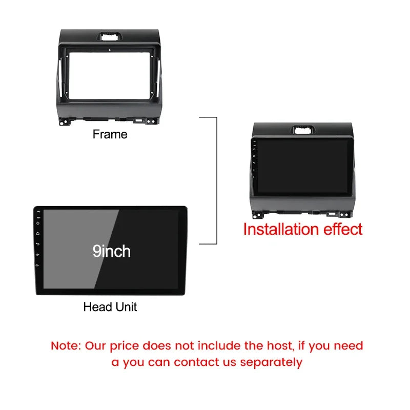 9 Inch Android All in One Car Radio Fascia Adapter for KIA Ray 2011-2017 Stereo Frame Dash | AUTOKITSHOP