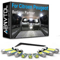 LED Interior Light Kit for Peugeot B9 K9 - Canbus Error-Free Interior Bulbs
