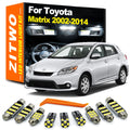 ZITWO 8Pcs LED Interior License Plate Light Kit For Toyota Matrix 2002- 2009 201 for Toyota 2002-2009 - Canbus LED Car L