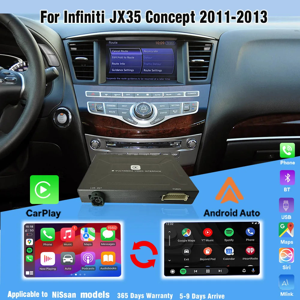 RGB - Ambient Light - for Infiniti JX35 2011-2013 - App Control - Car Interior Lighting
