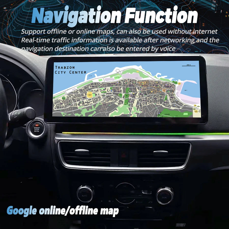12.3 Inch For Mazda CX-5 CX5 2012 2013 2014 2015 Wireless Carplay Android 14 Auto Car Radi | AUTOKITSHOP