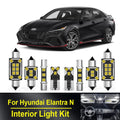 10-Piece LED Interior Light Kit for Hyundai Elantra N - Canbus Error-Free Bulbs | AUTOKITSHOP