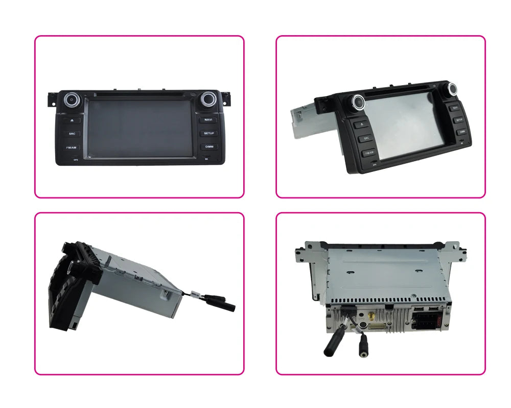 Carplay Android 13 Car Radio GPS Navigation For BMW M5 E39 1995-2003 Head Unit Multimedia