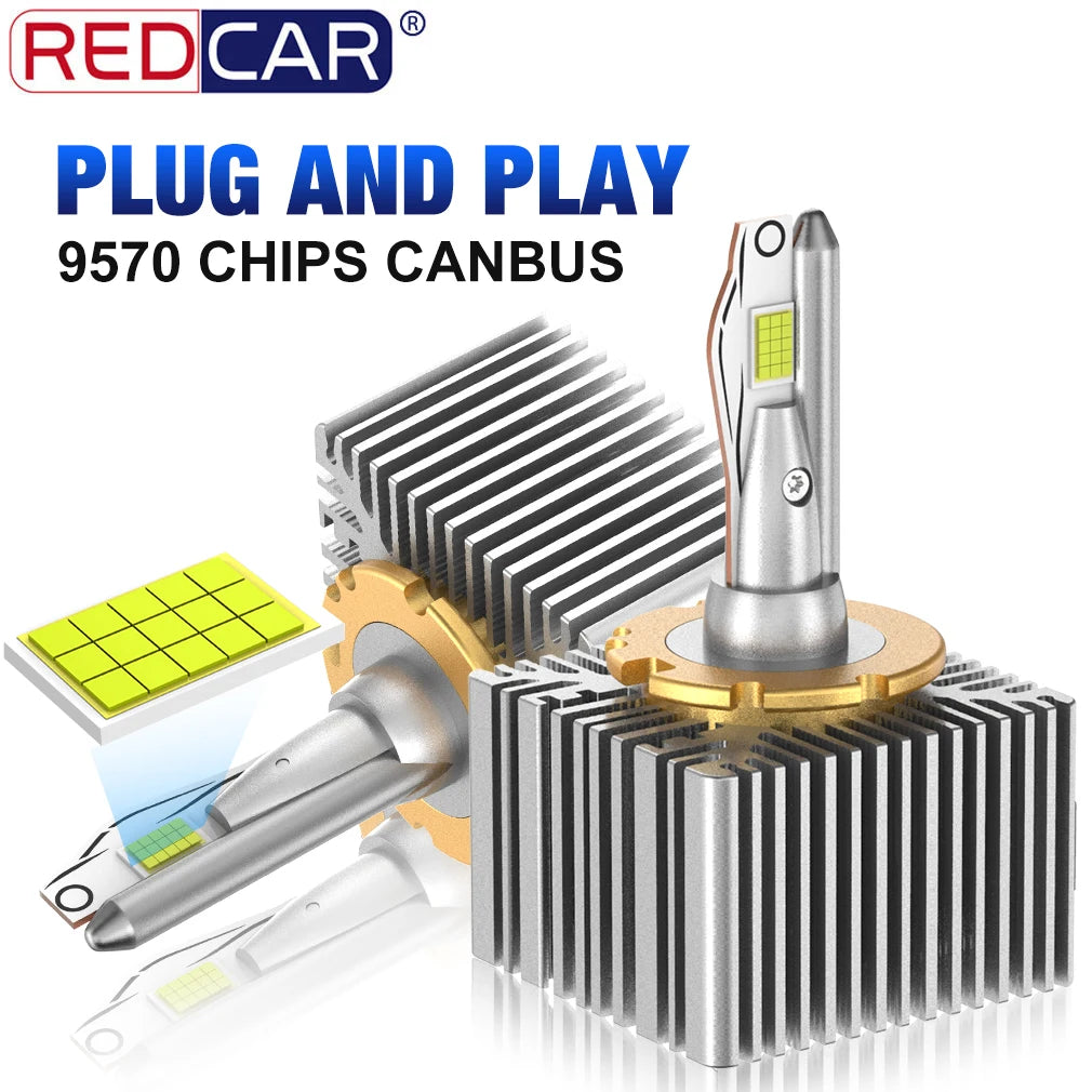 D3S LED D1S D2S D4S D5S D8S Led Headlights HID D1R D2R D3R D4R D5R D8R Bulb Canbus 6000K 1