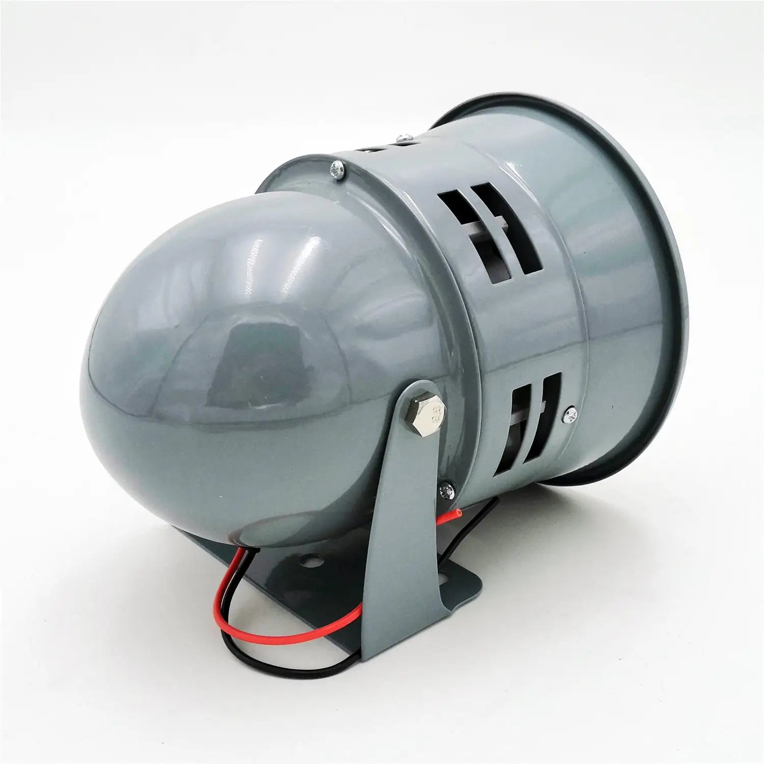 12v 300db Gray Electric Motor Driven Air Raid Air Horn Siren Alarm 420Hz For Truck Cars SU