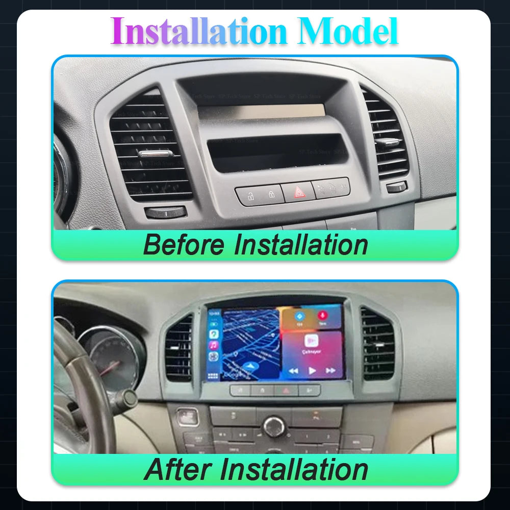 Car Radio Android 16 For Opel Insignia 2008-2012 For Buick Regal 2009-2013 Carplay Navigat | AUTOKITSHOP