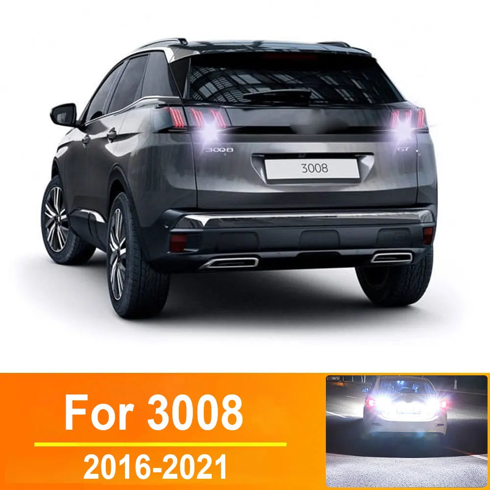 2-Piece LED Interior Light Kit for Peugeot - Canbus Error-Free Bulbs | AUTOKITSHOP