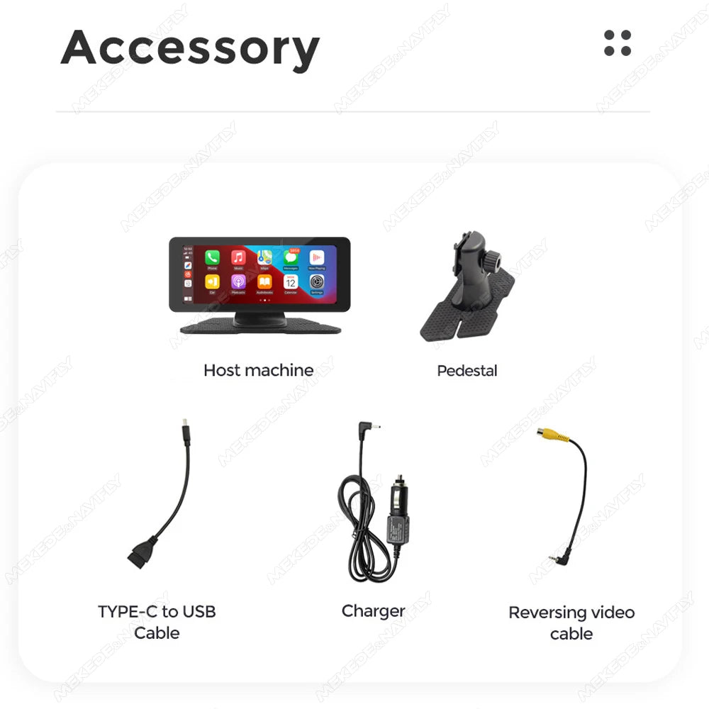 10.26/6.86inch Smart screen car intelligent systems Universal Car Raido Screen Multimedia