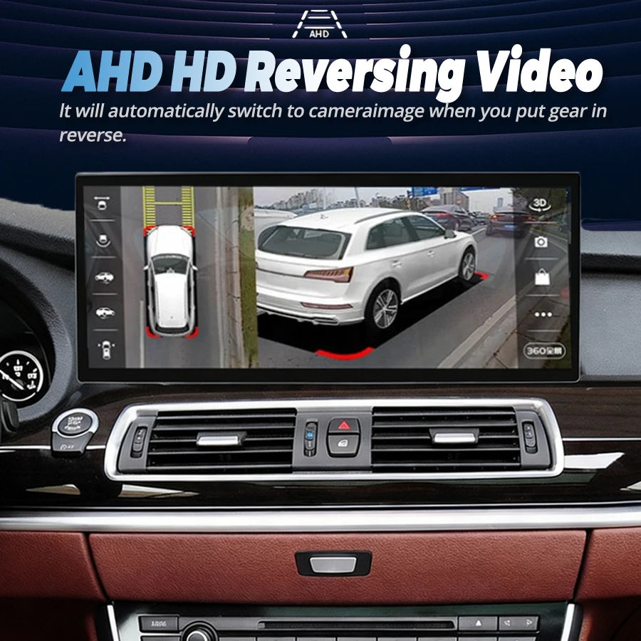 15.8Inch Stereo CarPlay Android Auto Radio For BMW 5 Series F07 GT 2010-2012 Car Multimedi