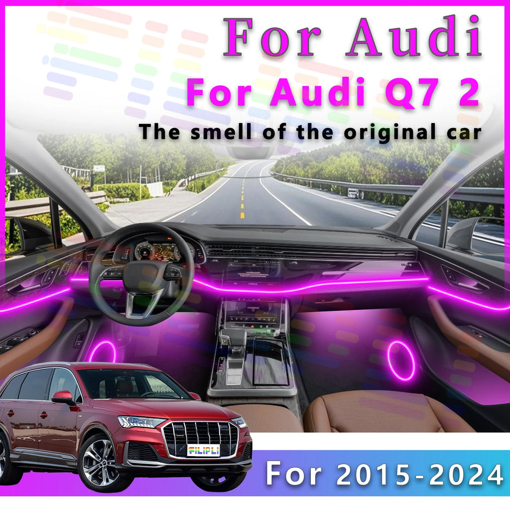 RGB - Ambient Light - for Audi Q7 2015-2024 - Car Interior Lighting | AUTOKITSHOP