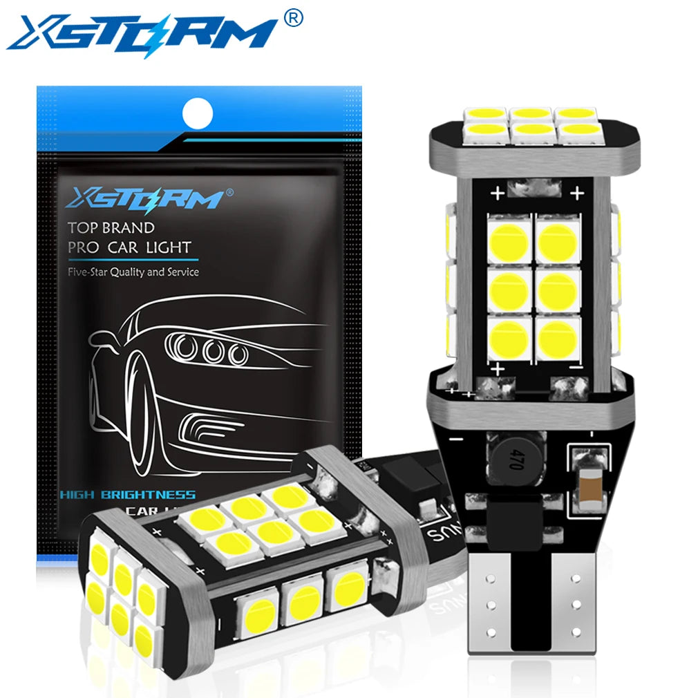 W16W LED Bulb T15 Led Canbus OBC Error Free 920 921 912 Lamp 3030SMD Car Reverse Lights Ba