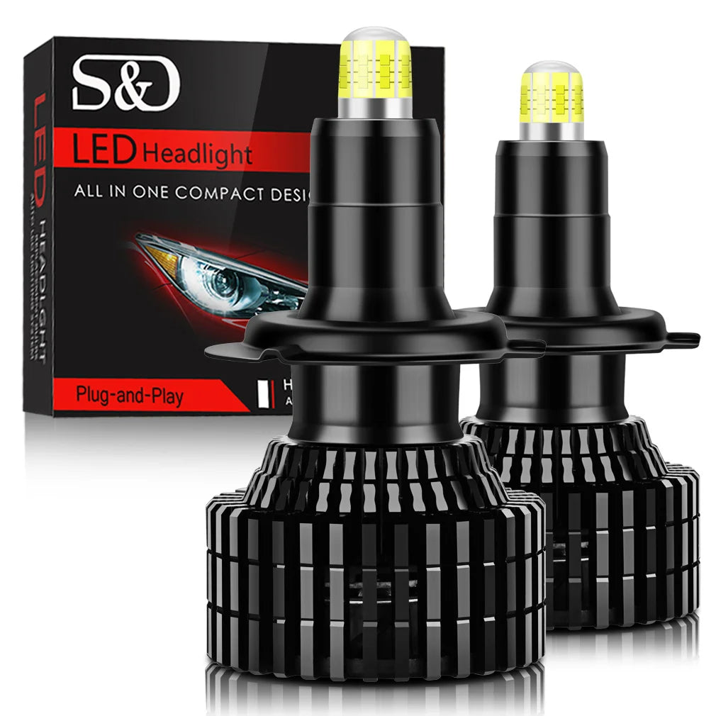 30000LM CSP H7 Led Canbus 9012 H8 H11 H1 H3 LED Bulb 9005 9006 HB3 HB4 9012 HIR2 12V 360 T