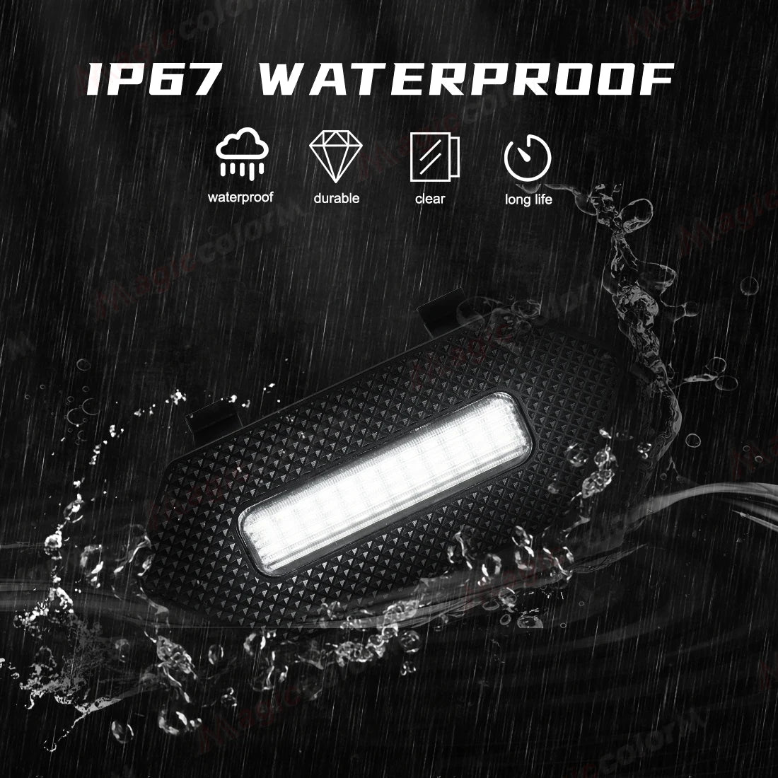 For Toyota 4Runner 4 Runner TRD Pro 2025 Car Grille Lights Front Grill LED DRL White Amber | AUTOKITSHOP