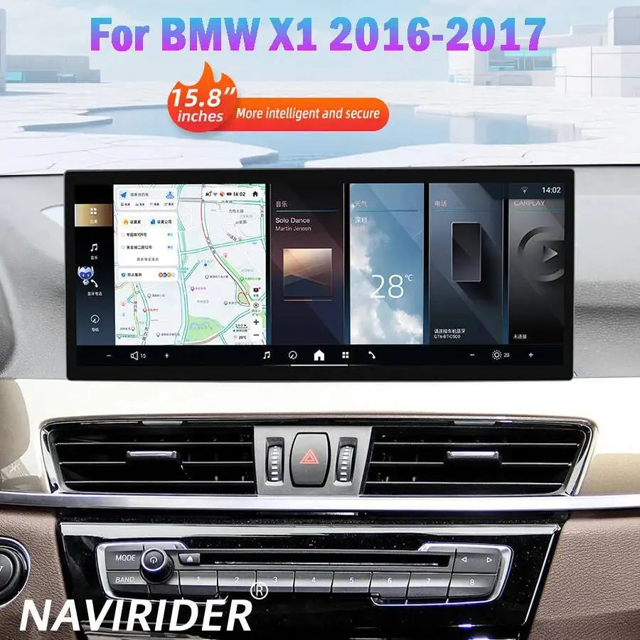 Navigation Car Radio 4G Multimedia Stereo 15.8" Android 15 Auto CarPlay DSP Video Player F