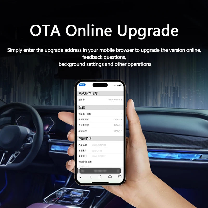 2 in 1 Box Wireless CarPlay Android Auto Wireless Adapter Spotify For Mazda Toyota Mercede