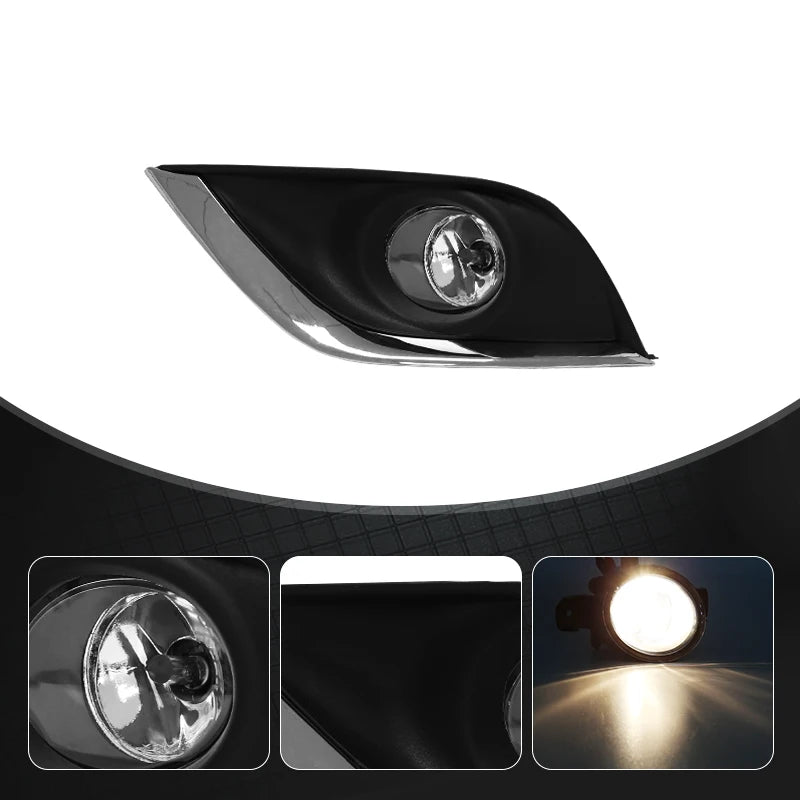 For Nissan Sunny Led Fog Light VERSA Sedan ALMERA N17 2014 2015 2016 2017 2018 Daytime Run | AUTOKITSHOP