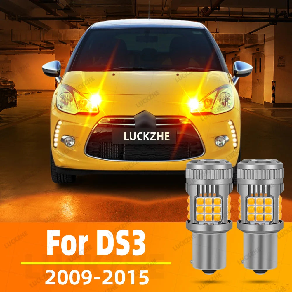 2-Piece LED Interior Light Kit for CITROËN DS3 Convertible 2009-2015 - Canbus Dome Map Door Trunk Bulbs | AUTOKITSHOP
