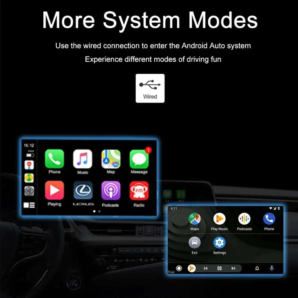 Wireless Apple CarPlay Android Auto Car Upgrade Screen For Lexus rx450h rx300 rx200t RX 45