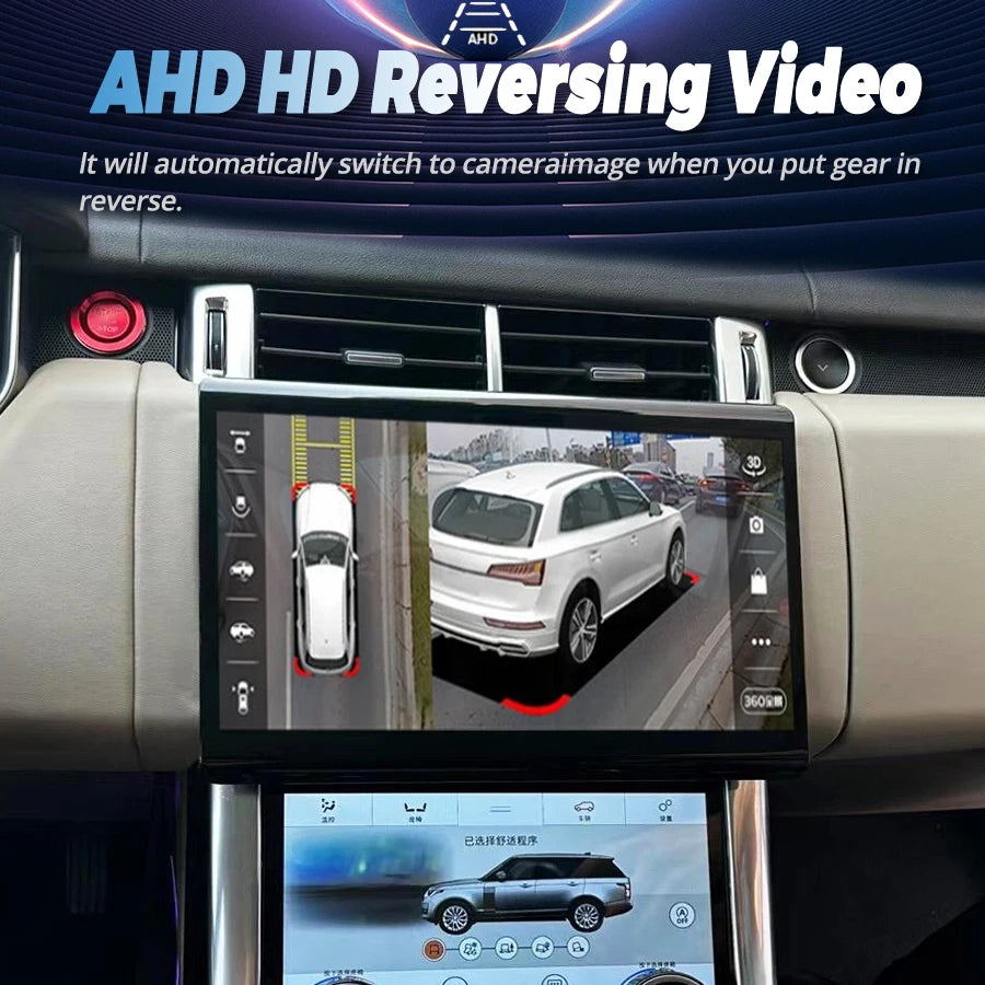 For Land Rover Range Rover Vogue Sport Android 13 12.8Inch Qled Screen Car GPS Multimedia  | AUTOKITSHOP