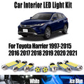 LED Interior Light Kit for Toyota Harrier 1997- 2018 - Canbus Dome Map Door Trunk Bulbs | AUTOKITSHOP