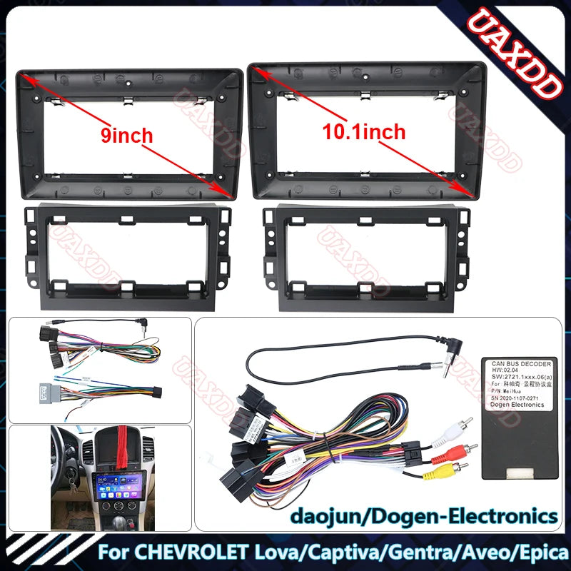 FOR CHEVROLET CAPTIVA EPICA 2007-2011 AVEO LOVA 9INCH 10.1INCH Car DVD Radio Android Stere