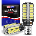 2-Piece LED Interior Light Kit for W16W T16 T15 - Canbus Error-Free Interior Bulbs
