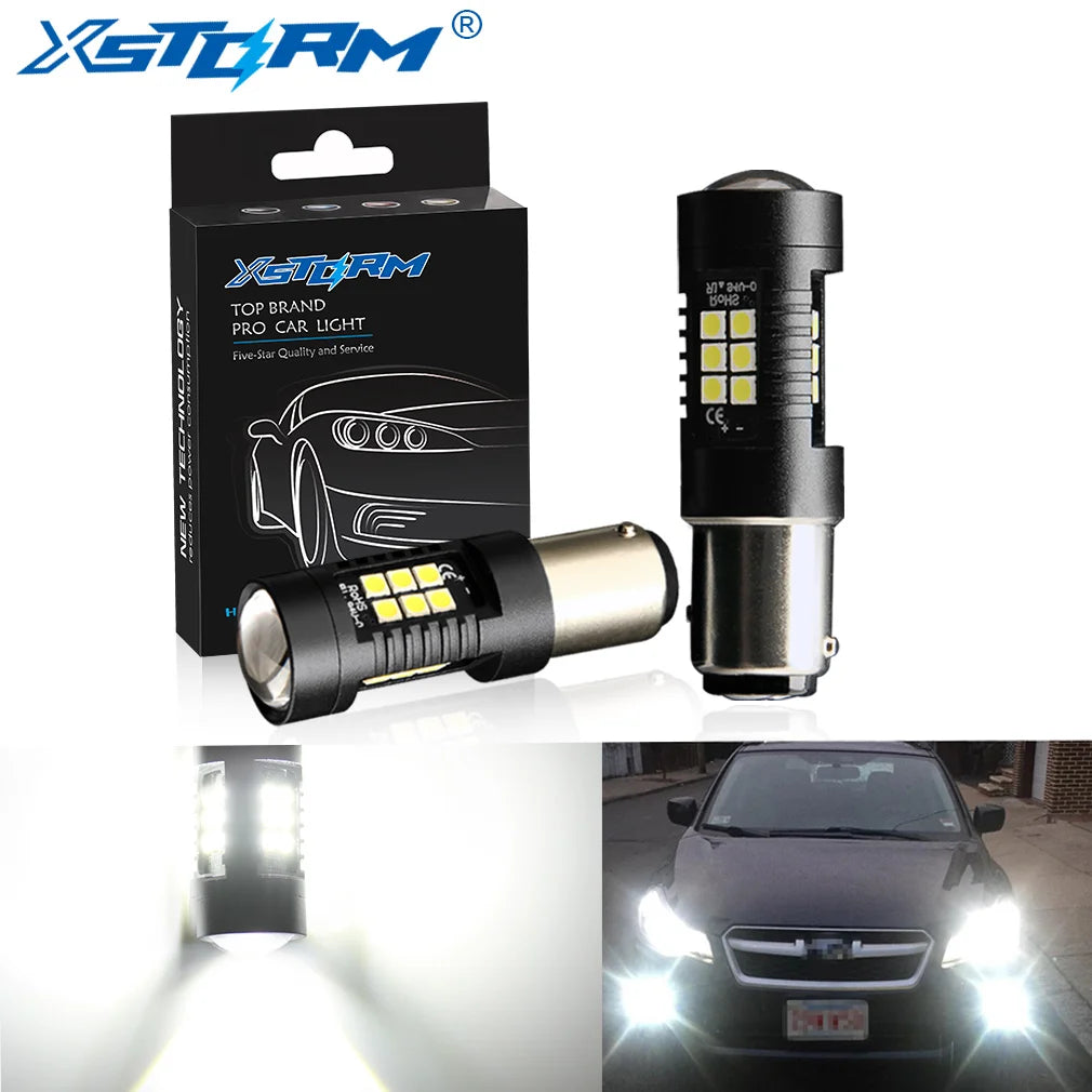 1156 BA15S P21W LED BAU15S PY21W BAY15D LED Bulb 1157 P21/5W R5W 21pcs 3030SMD Auto Lamp B