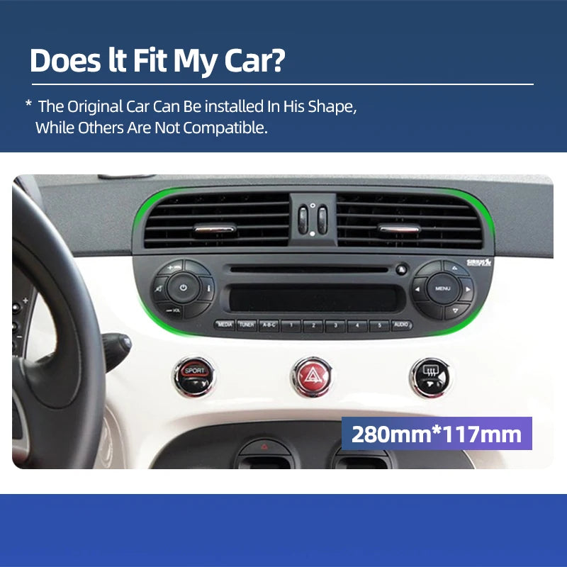 LED Interior Light Kit for Fiat 2007-2015 - Canbus Error-Free Interior Bulbs