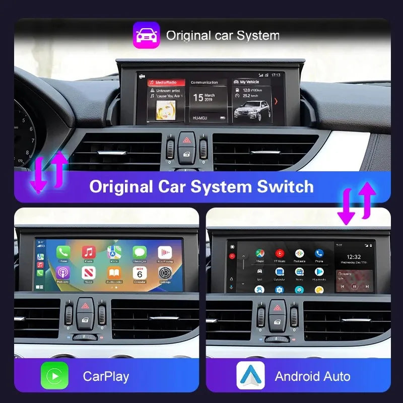 Wireless CarPlay for BMW Z4 E89 2009-2018 ,with Android Auto Mirror Link AirPlay Car Play
