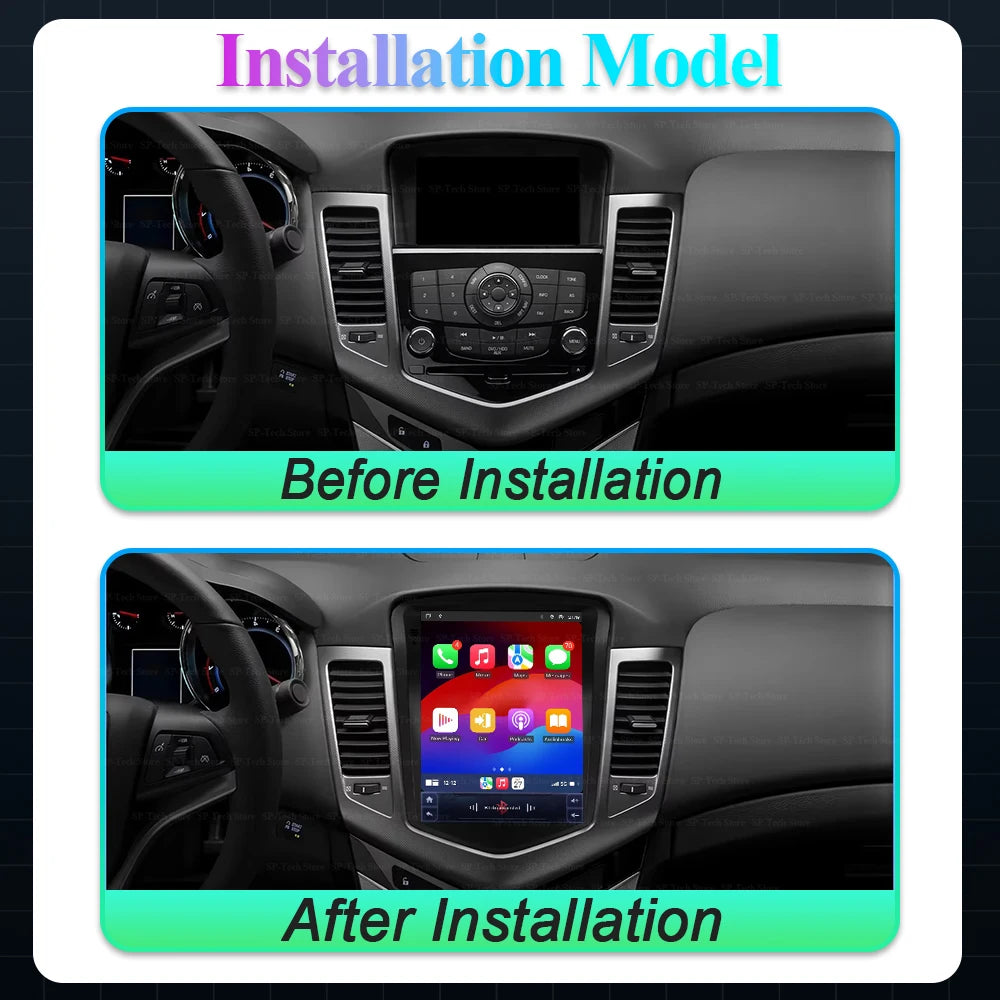 9.7 Inch Android 16 For Chevrolet Cruze J300 2008-2012 Car Radio Multimedia Player Carplay | AUTOKITSHOP
