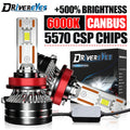 Drivereyes H4 K5C LED Car Headlight H7 H1 H11 9005 9006 HB3 HB4 9012 HIR2 H8 H9 5570 CSP T