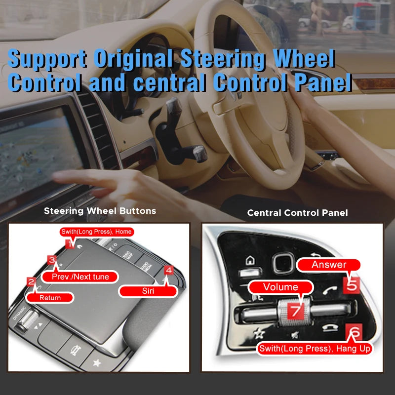 RGB - Ambient Light - for Mercedes EClass W212 NTG5 - App Control - Car Interior Lighting