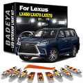 BADEYA Canbus For Lexus LX 450 470 570 LX450 LX470 LX570 1996-2020 Car LED Interior Trunk