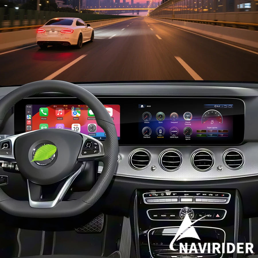 24.6" Android Navigation Car Multimedia Video Player Carplay GPS Stereo Audio For Mercedes | AUTOKITSHOP