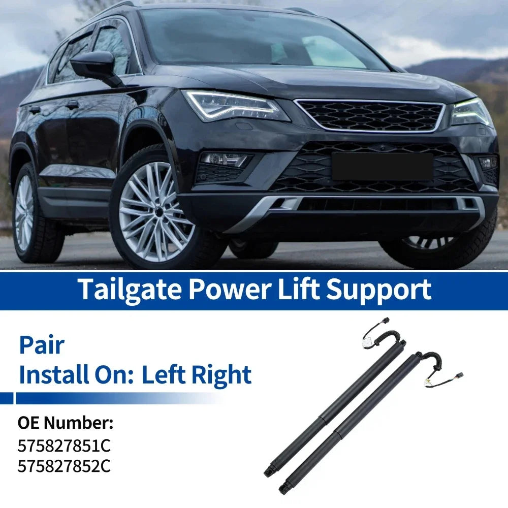 For KH7 SEAT ATECA 2016-2020 Left Right Tailgate Power Lift Support Left 575827851C Right  | AUTOKITSHOP