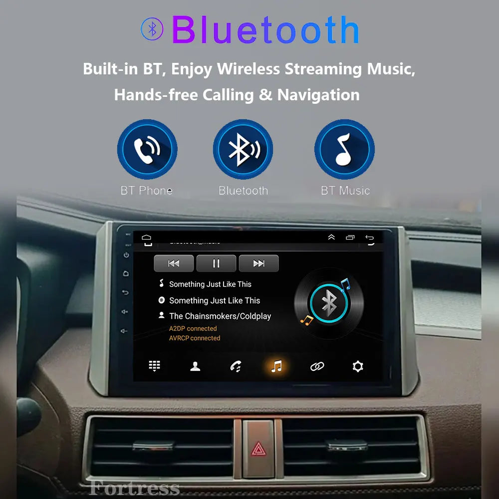 Android 16 Wireless Bluetooth Carplay Stereo Head Unit Screen Car Radio Multimedia Navigat