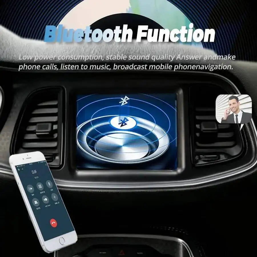 For Dodge Challenger Auto Multimedia Carplay Video Player Bluetooth GPS Navigation DSP WiF | AUTOKITSHOP