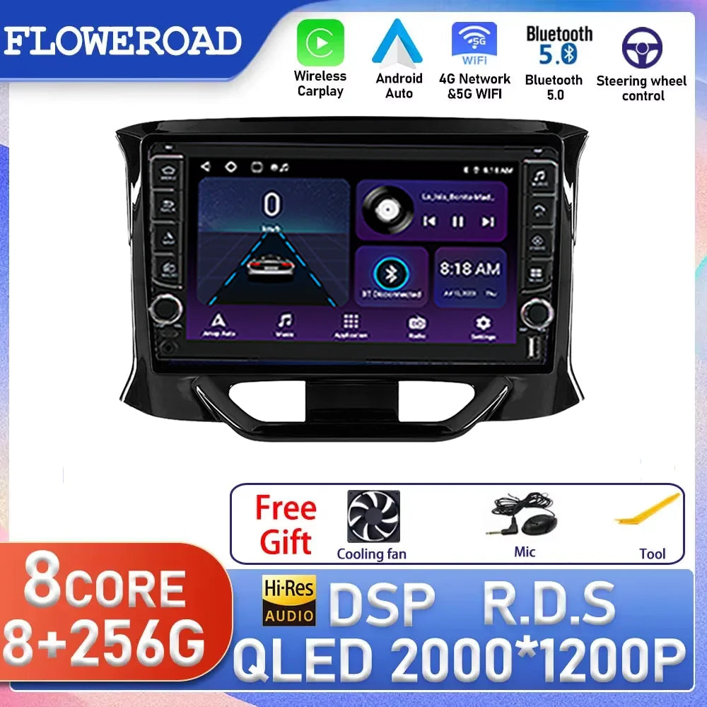 Android 15 For LADA Xray X ray 2015 - 2019 No 2din 2 din dvd Car Radio Multimedia Video Pl | AUTOKITSHOP