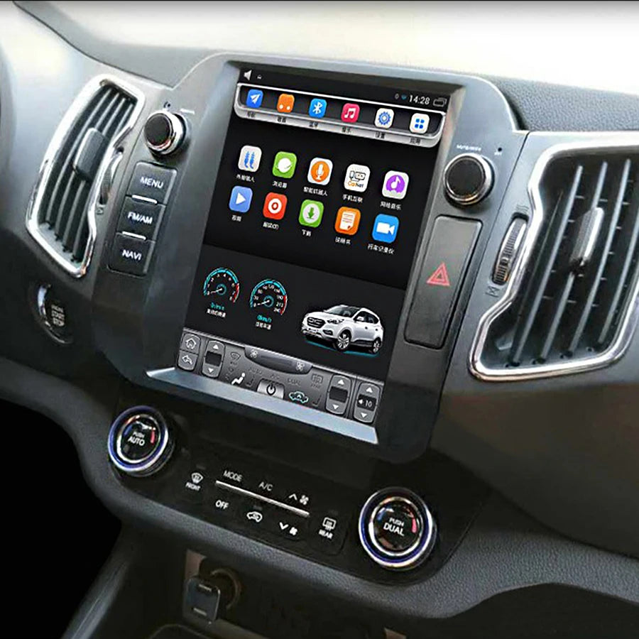 2 Din Car Radio Multimedia Video For KIA Sportage 3 SL 2010-2016 Android 13 ScreenTesla St