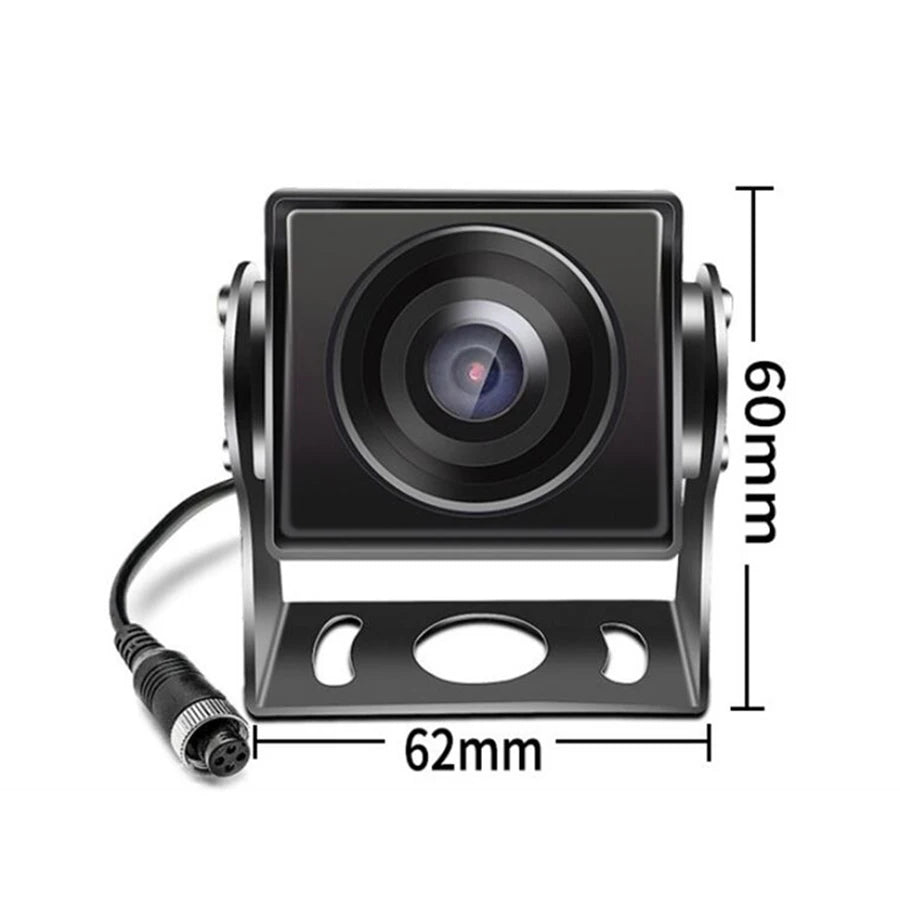 170 Angle 4 PIN Vehicle Front Side View Camera CCD Night Vision Waterproof IP68 Universal