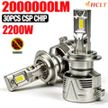 H7 H4 LED CANBUS Ultra Powerful Headlight Bulbs 2000000LM Upgrade Turbo H1 H11 HB3 9005 HB