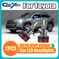 For Toyota Canbus No Error H4 High Low Beam Car Headlights 150W 30000LM High Power 6000K W