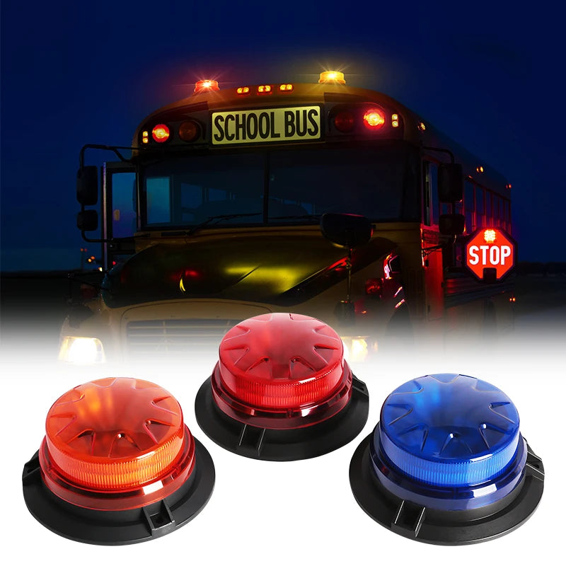 Super Bright Emergency Traffic Lights for Vehicles LED Strobe Warning Lights For Trucks Ca | AUTOKITSHOP